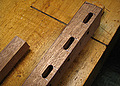 Mortises Cut Using Double Marks